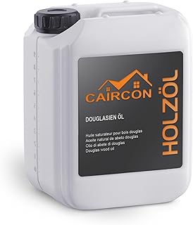 CAIRCON Saturateur bois aux huiles naturelles pour chalet, terrasse, bardage douglas, pin - 5L