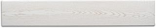 DECOSA Lambris polystyrène - effet bois-couleur frêne blanc - 100 x 16,5 cm - 5 sachets (=10 m2)